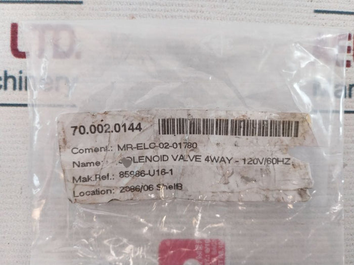 Versa E-3198-84Xx-a120 Solenoid Valve Coil 120V 60Hz