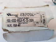 Versa Ksg-4332-kmlb-pc-xx-d024 Solenoid Valve (New)