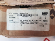 Versa Vsg-8322-pc-xx-a120 Solenoid Valve Free Shipping