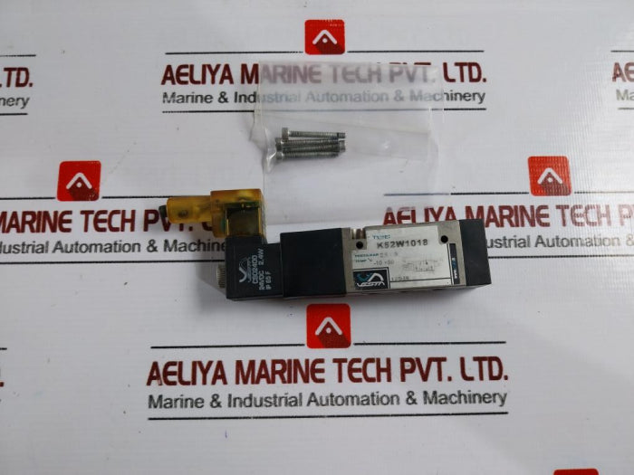 Vesta K52W1018 52 Way Solenoid Valve Pilot Operated 24Vdc Ip65 Manual Override