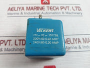 Vickers 02-101728 Solenoid Coil 240V/60 0.20 Amp