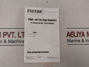 Victor Sr250C-540 Oxygen Cylinder Regulator