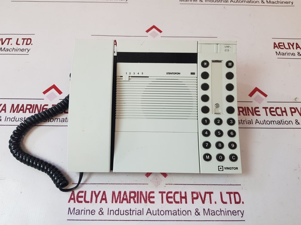 Vingtor Zenitel Vmp-619 Derek Master Station W/Handset Vmp-619.0221