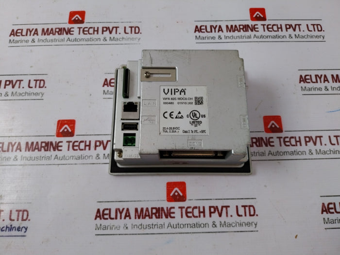 Vipa 62E-mdc0-dh Touchscreen Hmi Panel 20.4-28.8 Vdc 7Va, 0.35A (Not Working)