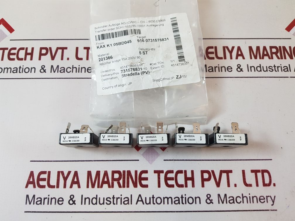 Vishay 26Mb20A Bridge Rectifier