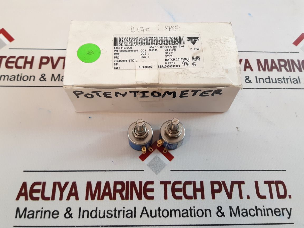 Vishay 534-11103 Potentiometer