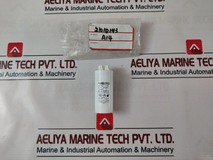 Vossloh Schwabe Mkp 8µF ±10%, 505891.05 Capacitor 40950 250V 50/60Hz