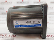 Vtv Motor Yn80-25 Precision Gear Motor 25W 220V 50/60Hz 2.0ÂµF 0.35A