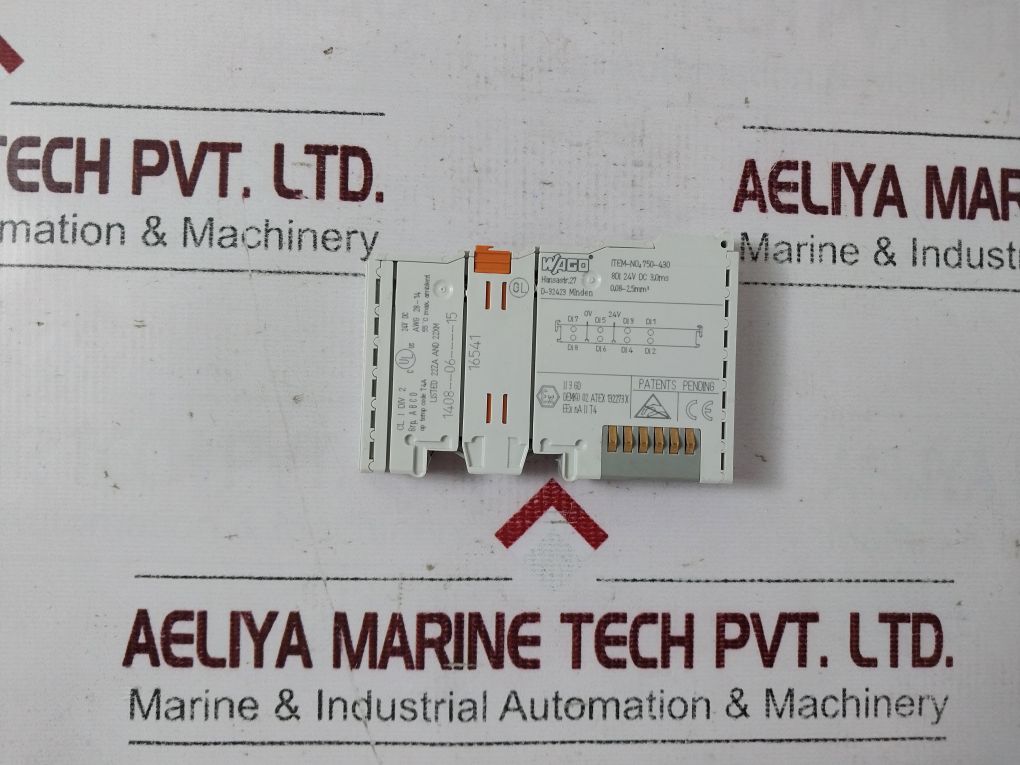 Wago 750-430 Digital Input Module 1408--06----15