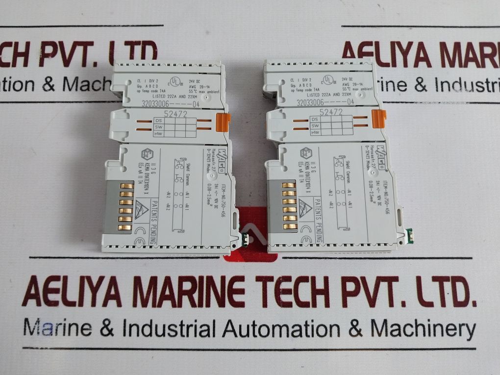 Wago 750-456 Analog Input Module 32033006----04