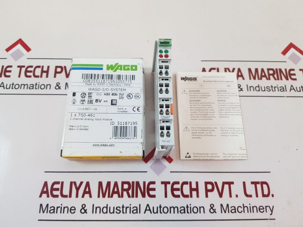 Wago 750-461 input module with box
