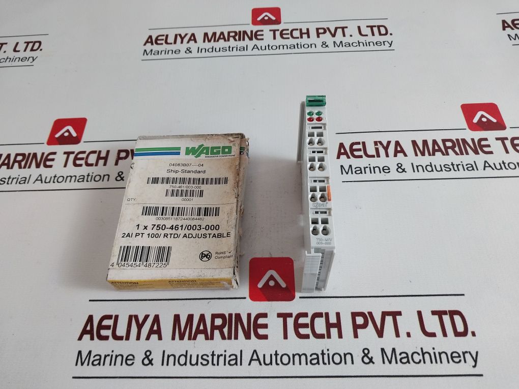 Wago 750-461/003-000 Analog Input Module 04083B07----04
