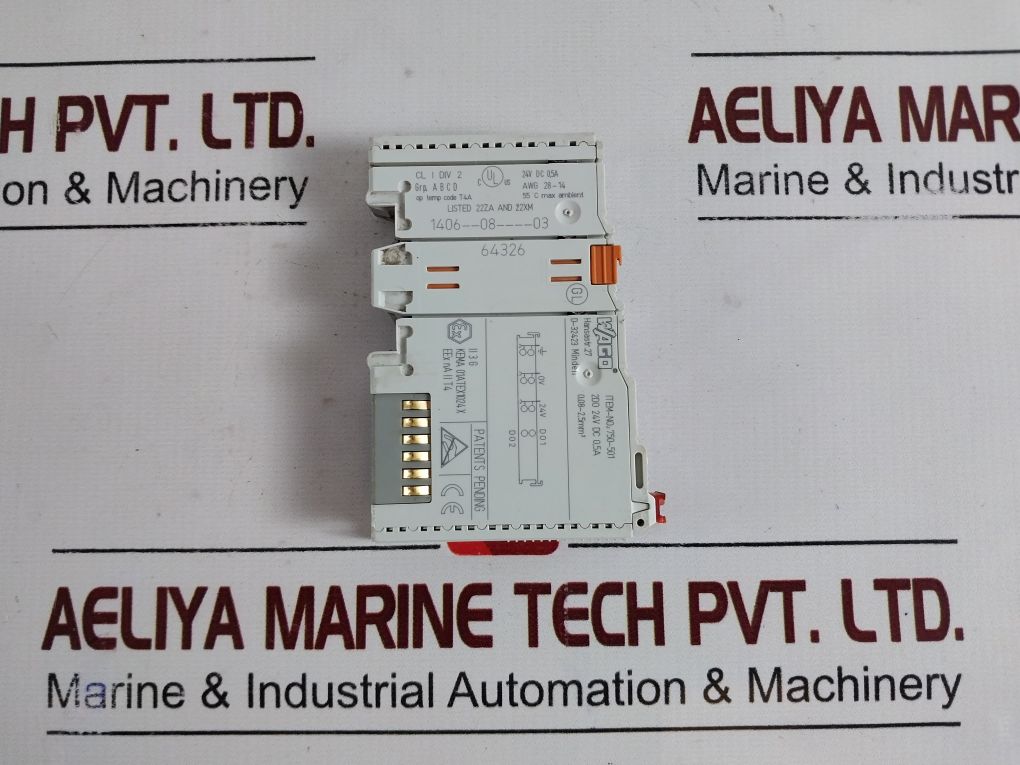 Wago 750-501 Output Module 1406--08----03