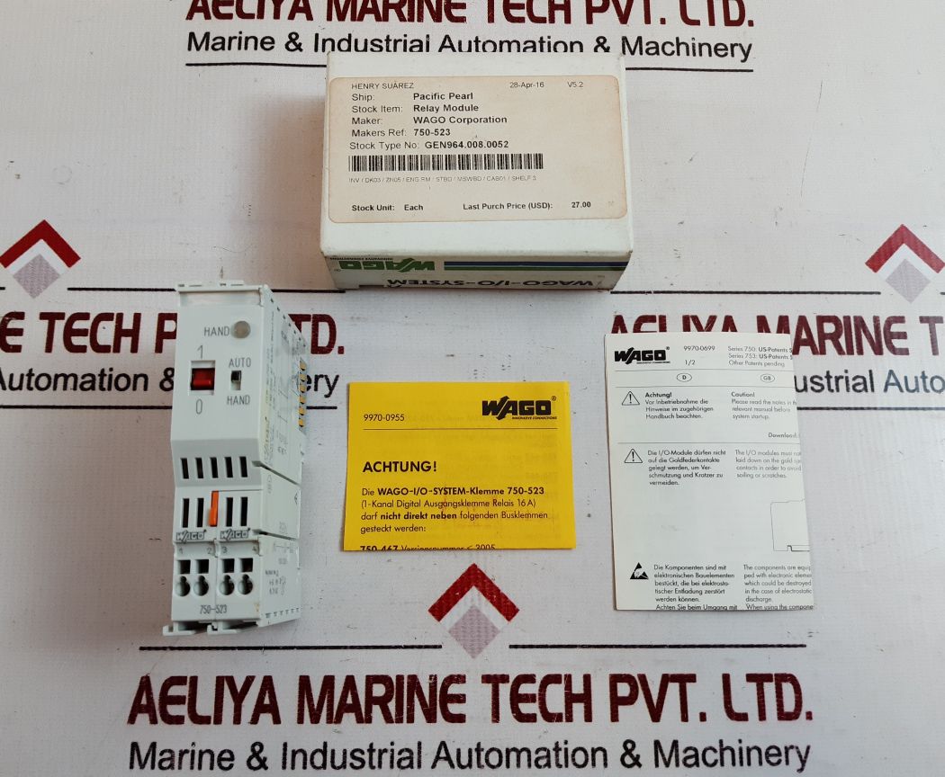 Wago 750-523 output relay