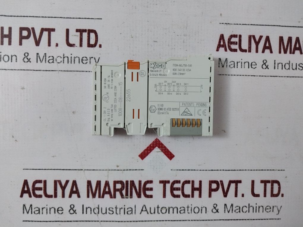 Wago 750-530 Digital Output Module 1008--08----15
