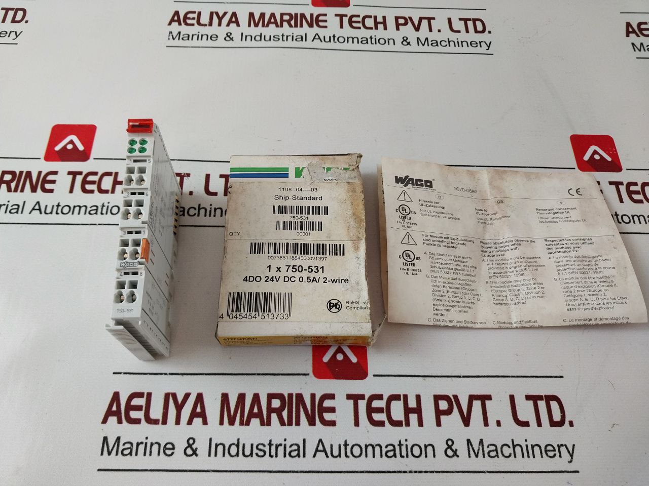 Wago 750-531 4-channel Output Module 1108--04----03