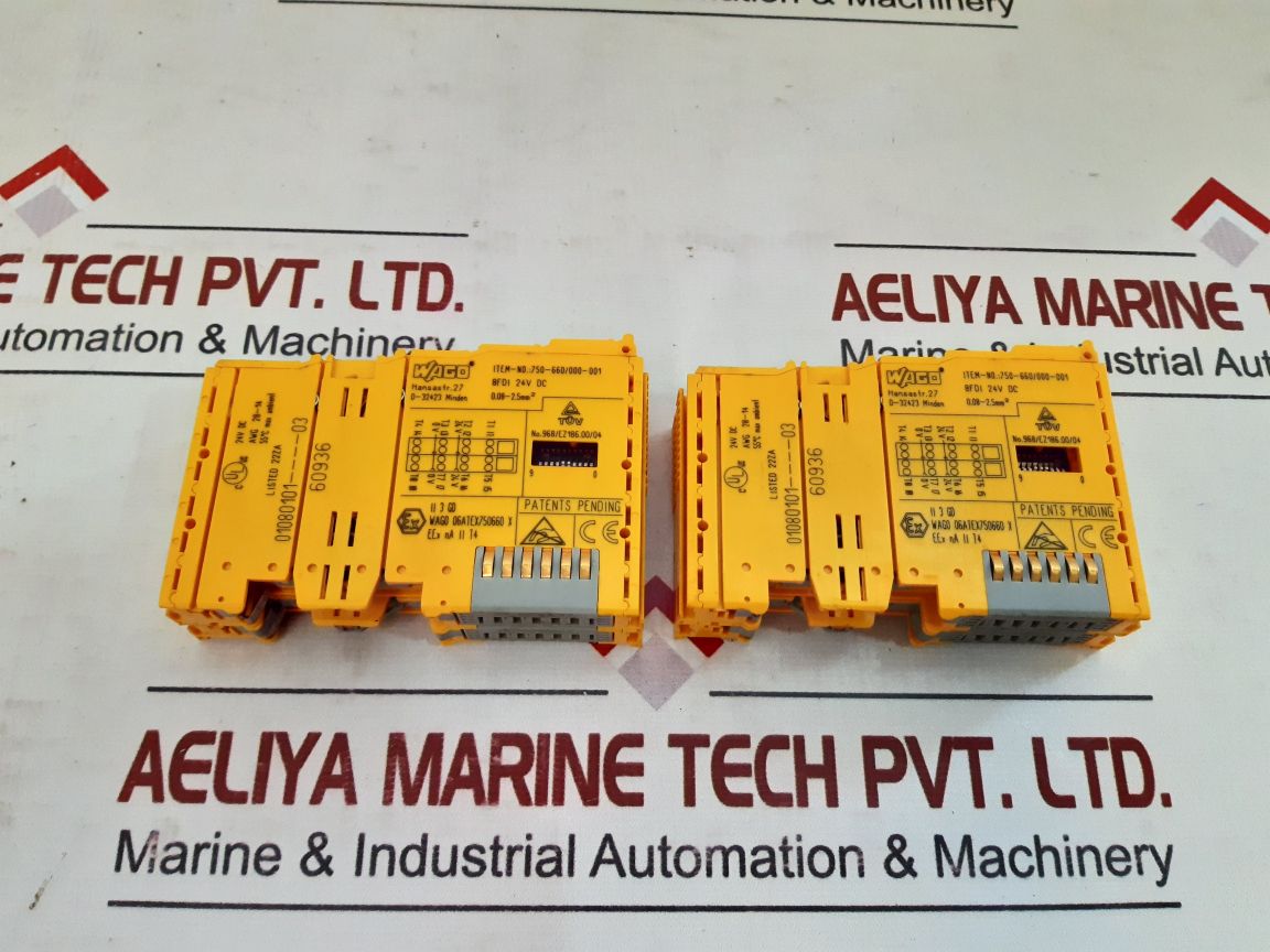Wago 750-660/000-001 digital input 24v dc