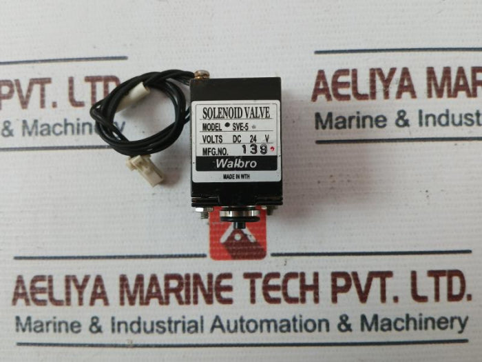 Walbro Sve-5 Solenoid Valve 24Vdc