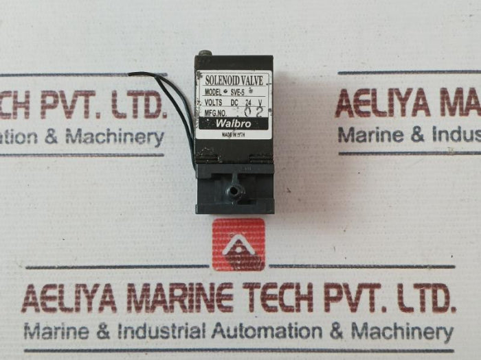 Walbro Sve-5 Solenoid Valve Dc 24V