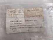 Warren 722.026.580 Ball Check Valve Seat