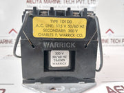 Warrick 1D1D0 Control Relay