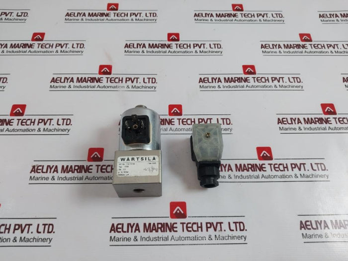 Wartsila 114 115 00 Solenoid Valve Medium Air 118 100 024 N 0-32 Bar
