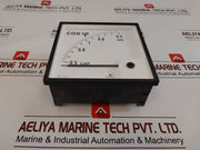 Wartsila Dq144-x Analog Power Factor Meter