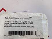 Wartsila/Rexotherm 6R32 Thermometer 0-650 Deg C. 511101