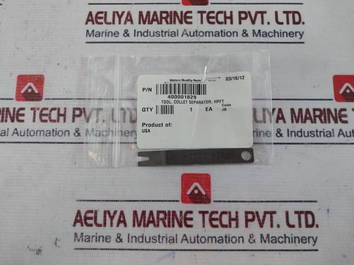 Waters 400001829 Tool, Collet Separator, Hpft