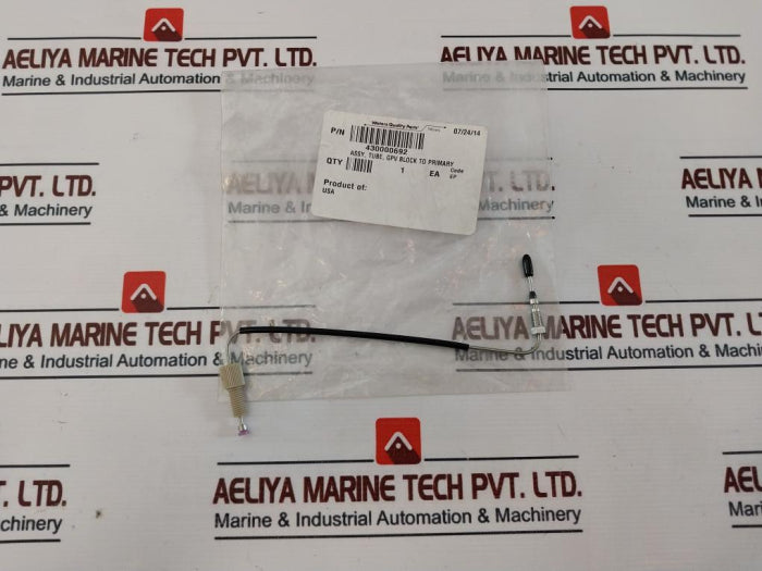 Waters 430000692 Assy, Tube, Gpv Block To Primary
