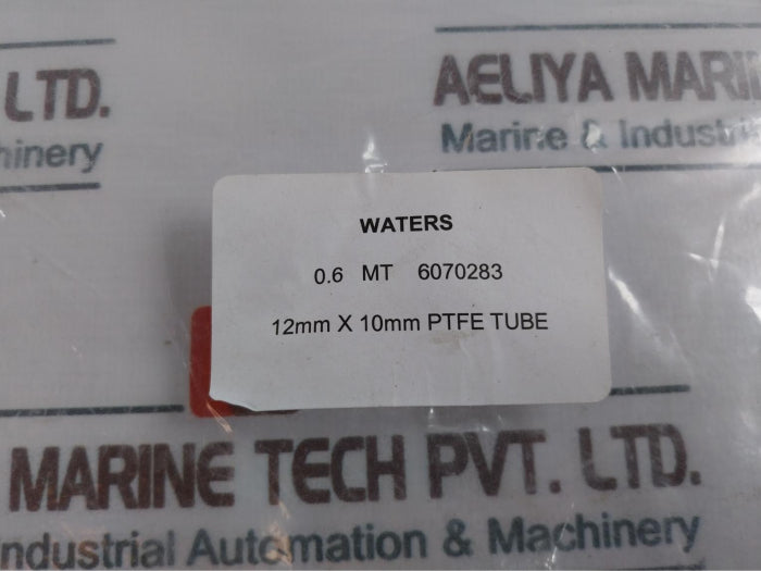 Waters 6070283 Ptfe Tube 12Mm X 10Mm