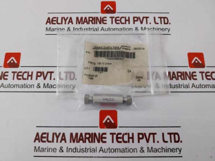 Waters Valco 700006642 1/8 V Union Fitting 