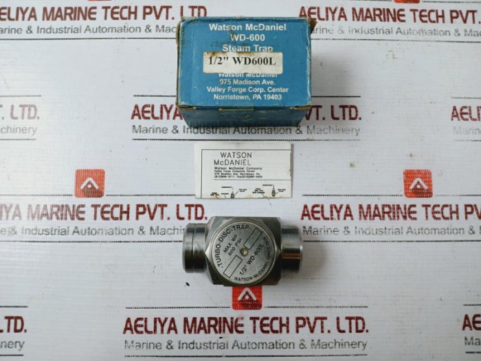 Watson-mcdaniel 1/2" Wd-600L Turbo Disc Steam Trap 926.07.00.017