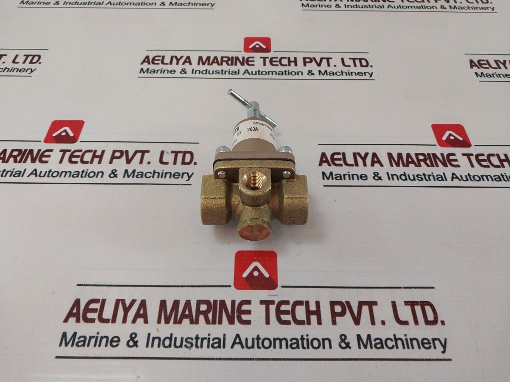 Watts 0335010 1/2"Compact Water Pressure Regulator 3-50 Psi