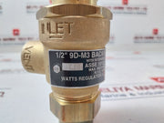 Watts Regulator 0061935 Backflow Preventer 9D-m3 1/2
