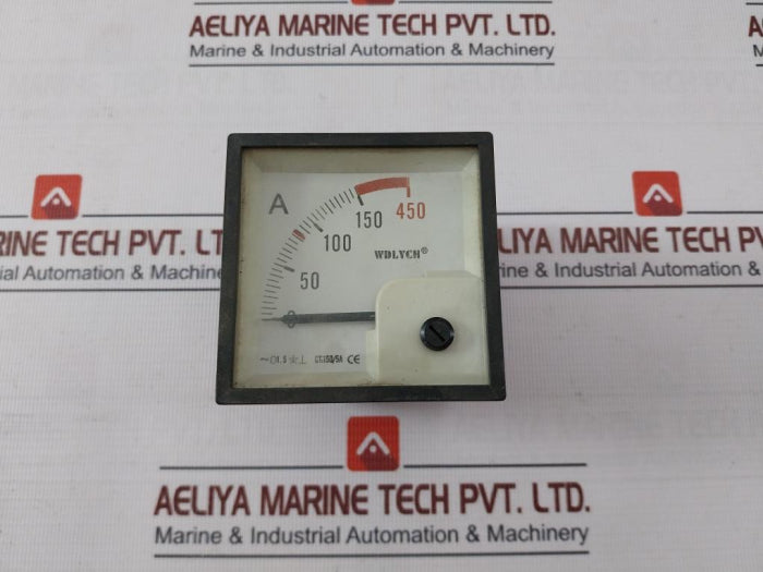 Wdlych F72-acb Analog Ammeter 0-150/450A Wh16T00042 Gb/T7676-98 Iec60092-50