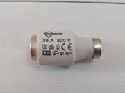 Lot Of 10X Weber 35A 500V Diazed Fuse Cartridge