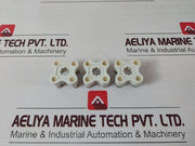 Lot Of 27X Weco A3.1 Steatite Terminal Block