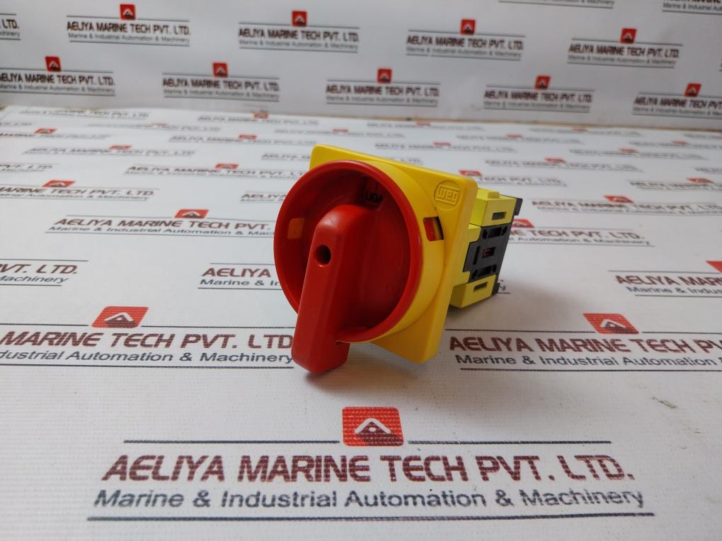 Weg Msw 25P-3 Panel Mount Rotary Disconnector Switch 32A 690V-50/60Hz ...