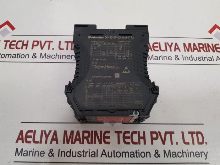 Weidmuller 8939670000 Was6 Tta Universal Signal Converter