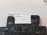 Lot of 3X Weidmuller TRS 24VDC 1CO Relay 6A/277VAC