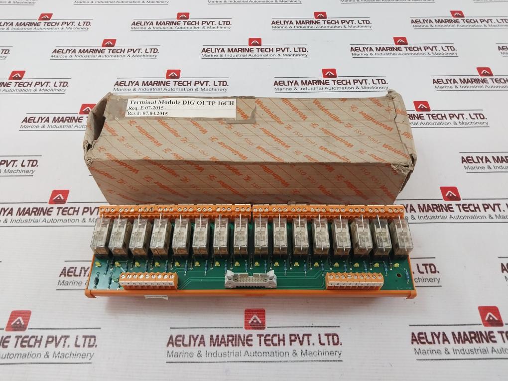 Weidmuller 1113761001 Relay Module Rsm 16Rs 24Vdc Gem.- – Aeliya Marine