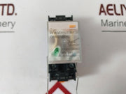 Weidmuller Drm270024L Relay With Base 10A/250V