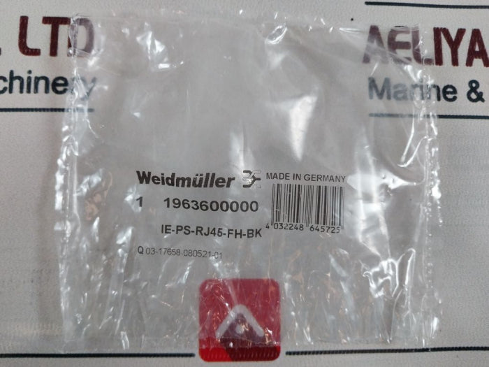 Weidmuller Ie-ps-rj45-fh-bk