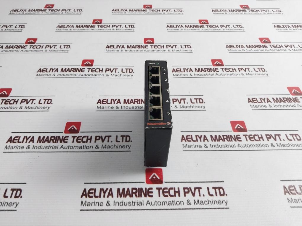 Weidmuller Ie-sw5-eco Ethernet Switch 10-36 Vdc 5W