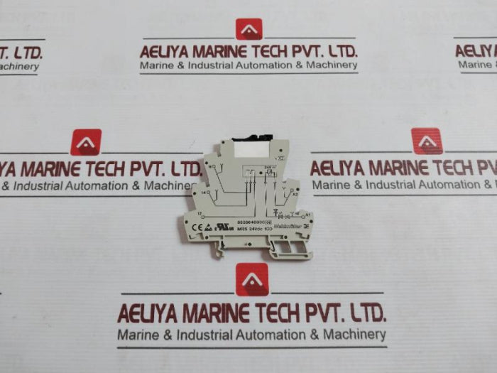 Weidmuller Mrs 24Vdc 1Co Relay Module 8533640000 24V 6A/250V, V. X 2/1