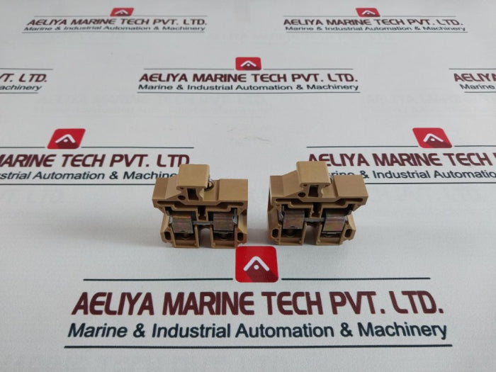 Lot Of 11X Weidmuller Sak 35 Krg Terminal Block 750V~ 35Mm2