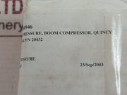 Weiss 0-200 Psi Pressure Gauge Back Panel Mount