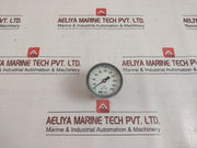 Weiss 0-200 Psi Pressure Gauge Back Panel Mount