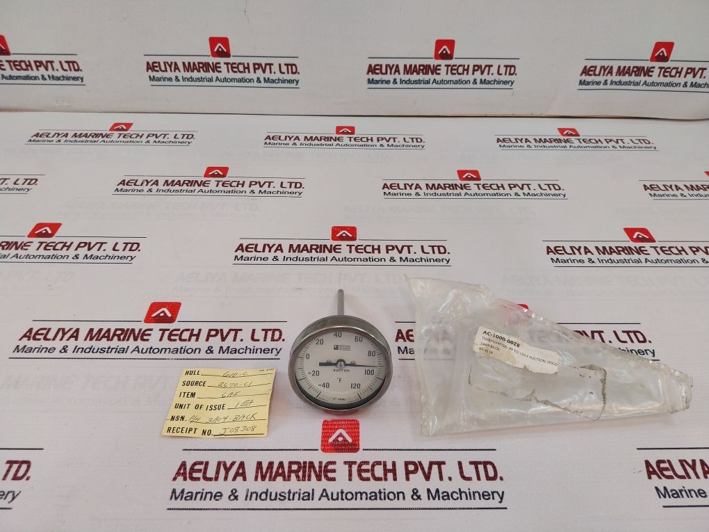 Weksler Instruments Bm2-3-3 Thermometer 3A04-back